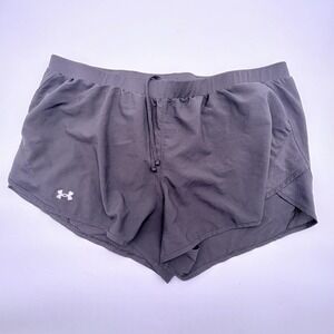 Under Armour Shorts Mens‎ 3XL Gray HeatGear Loose Running Athletic Training Gym